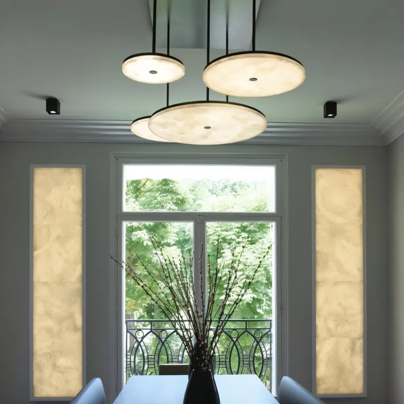 Patella Alabaster Pendant Light